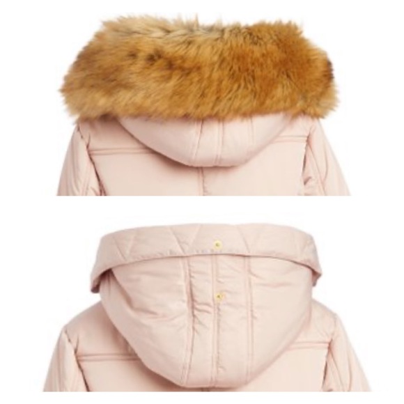 JESSICA SIMPSON Blush Sherpa Hooded Anorak Jacket - Picture 4 of 16
